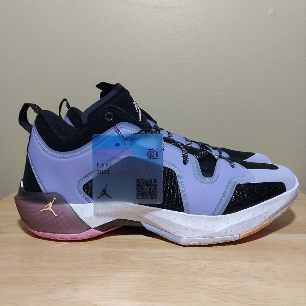 Nike Air Jordan 37 Low GC Dongdan Basketball Shoes Purple FD8701-001 Men's 11.5